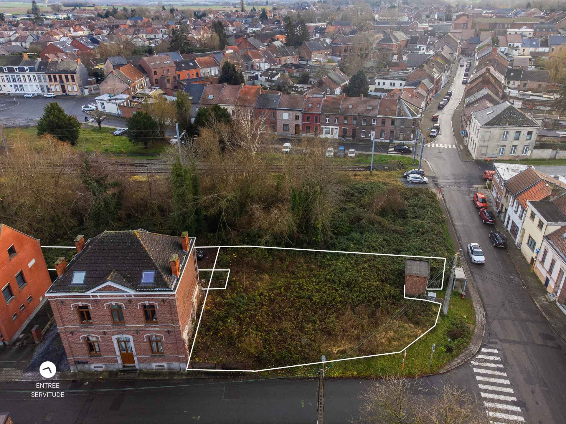 Terrain à vendre à Quiévrain 7380 149000.00€ chambres m² - annonce 496233