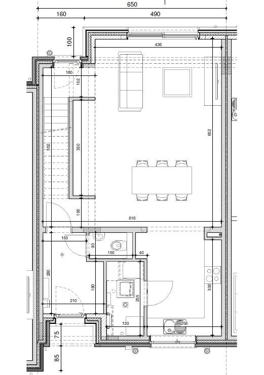 Maison à vendre à Mons 7000 313000.00€ 3 chambres 160.00m² - annonce 496382