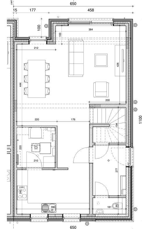Maison à vendre à Mons 7000 330000.00€ 3 chambres 161.00m² - annonce 494673