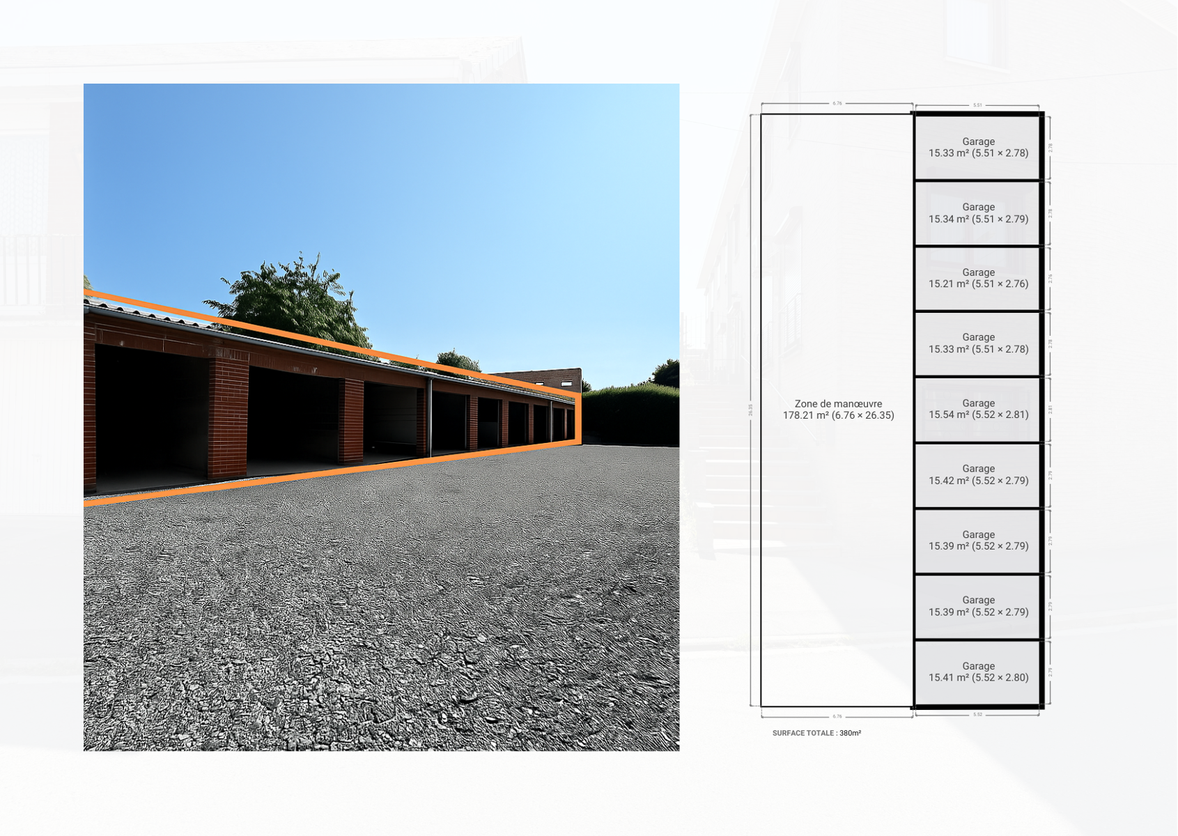 Parking / garage à vendre à Houdeng-Goegnies 7110 126000.00€ chambres m² - annonce 506012