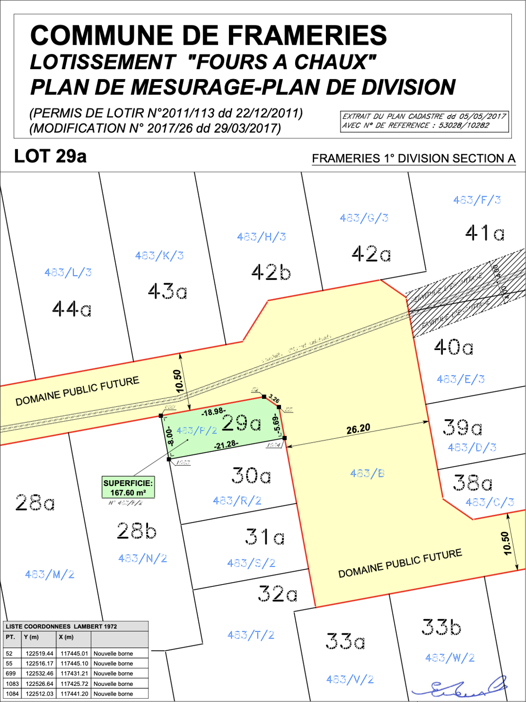 Terrain à vendre à Frameries 7080 0.00€ chambres m² - annonce 514995