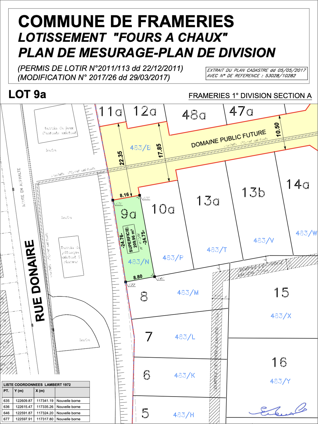 Terrain à vendre à Frameries 7080 40000.00€ chambres m² - annonce 515074