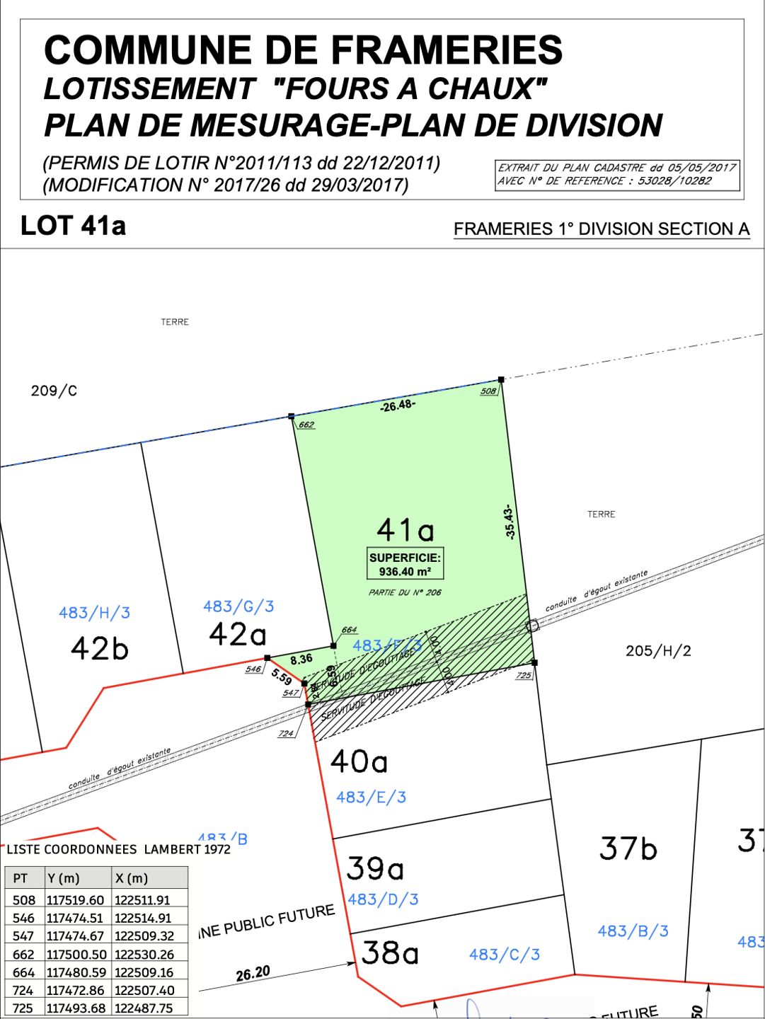 Terrain à vendre à Frameries 7080 85000.00€ chambres m² - annonce 514990
