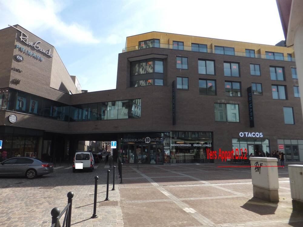 Appartement à louer à Charleroi 6000 790.00€ 2 chambres 97.00m² - annonce 517772