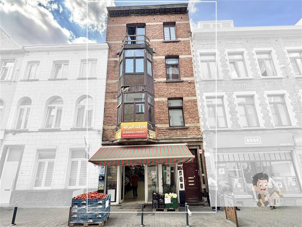 Immeuble de rapport - Immeuble à appartement à  à Schaerbeek 1030 620000.00€ 5 chambres 160.00m² - annonce 515582
