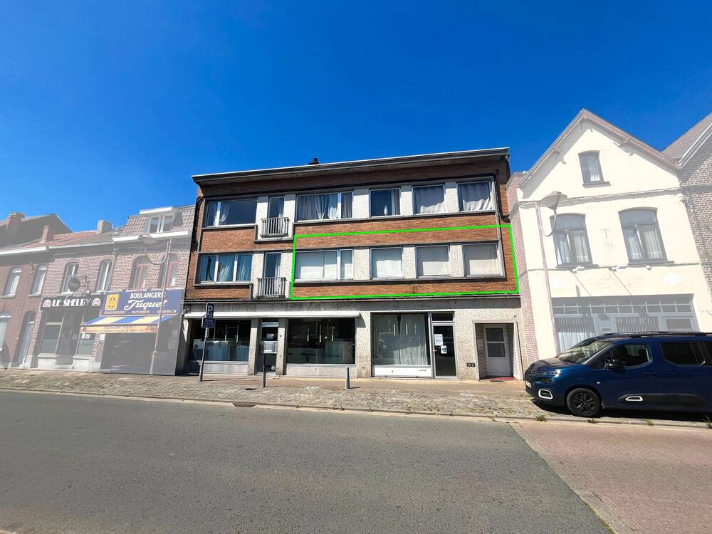 Appartement à vendre à Mouscron 7700 120000.00€ 2 chambres 82.00m² - annonce 520771