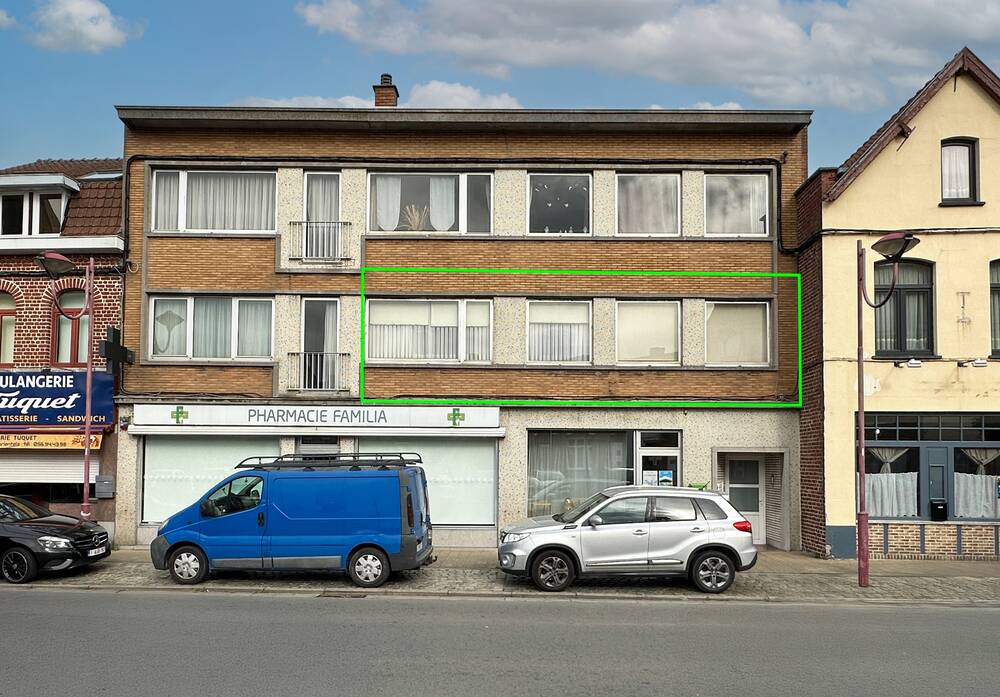 Appartement à vendre à Mouscron 7700 120000.00€ 2 chambres 82.00m² - annonce 520771