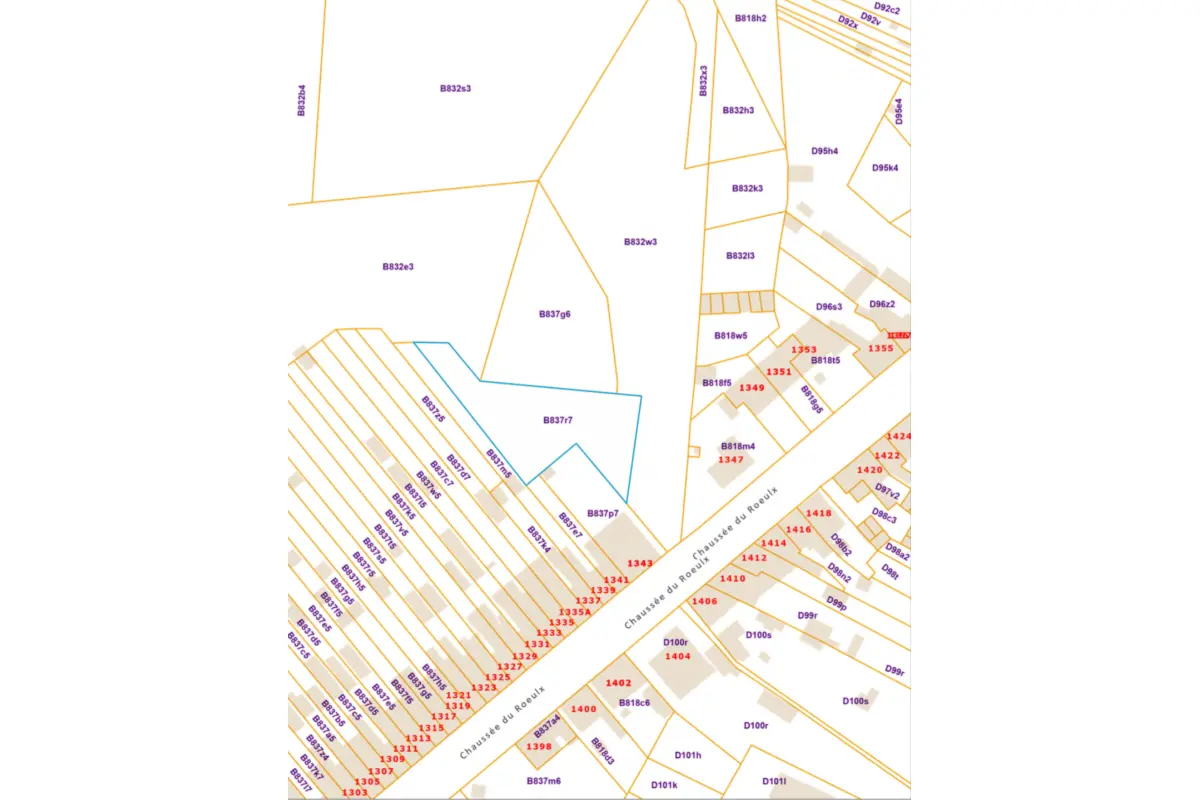 Terrain à vendre à Havré 7021 30000.00€  chambres m² - annonce 522840