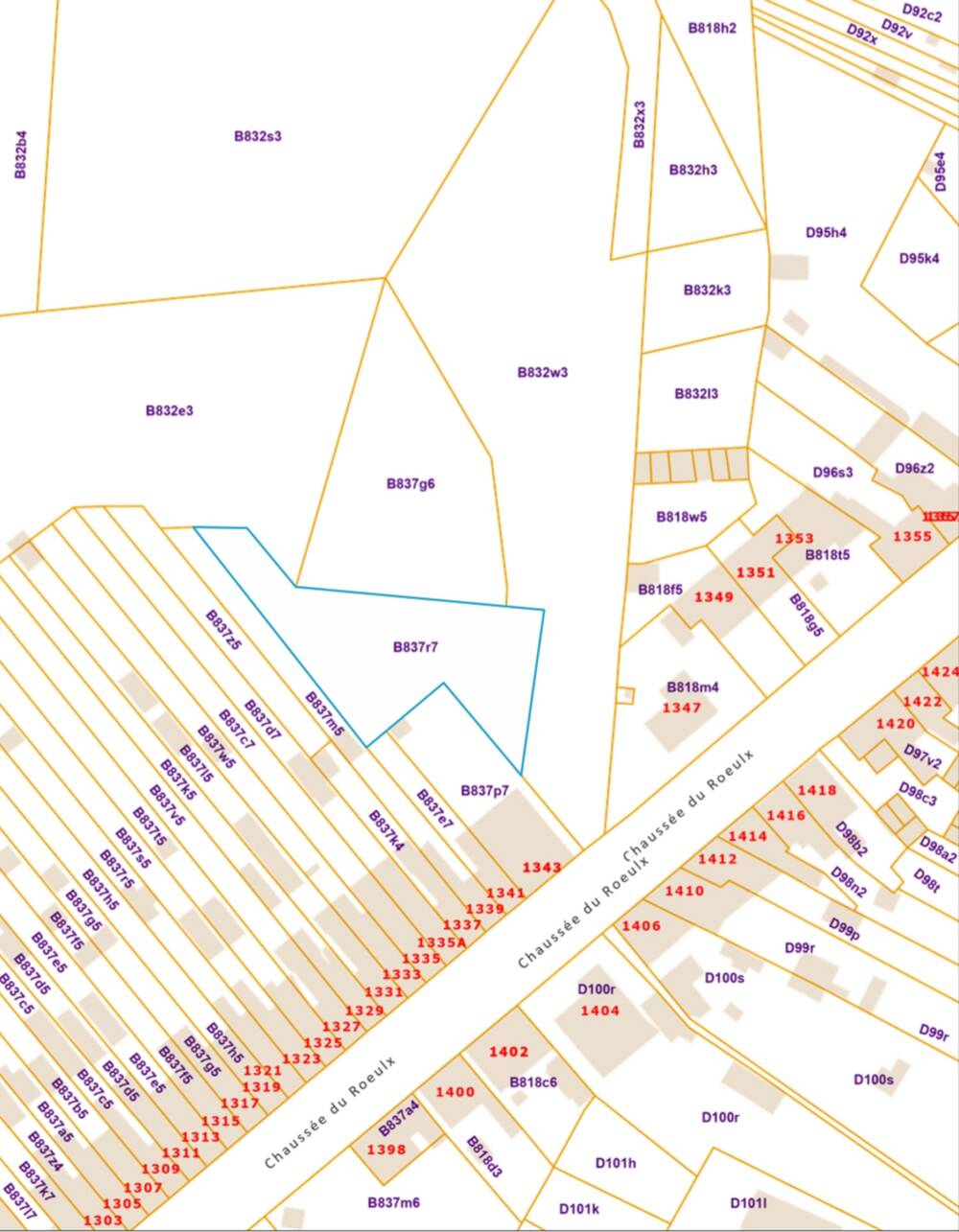 Terrain à vendre à Havré 7021 30000.00€ chambres m² - annonce 522840