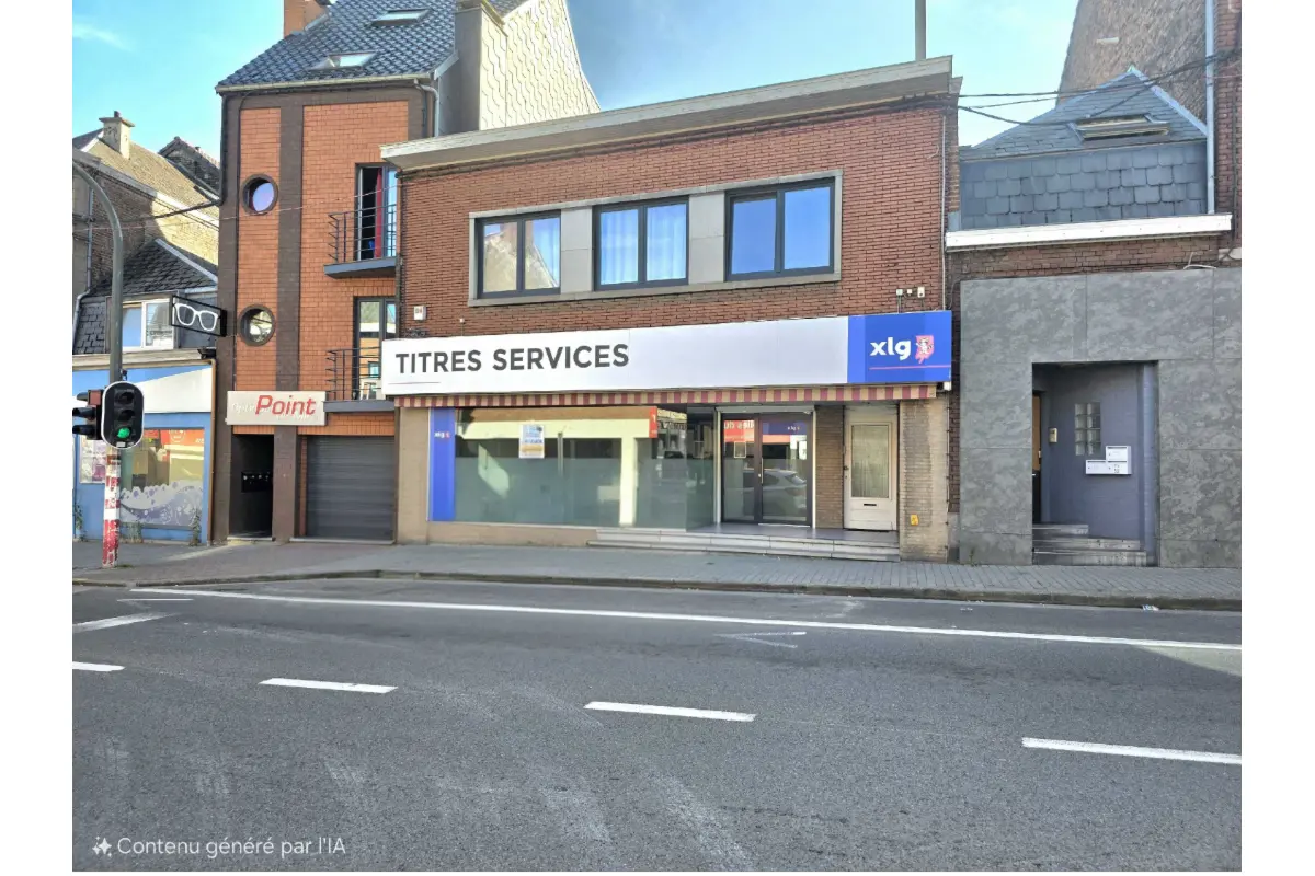 Commerce à louer à Courcelles 6180 1300.00€  chambres m² - annonce 531449