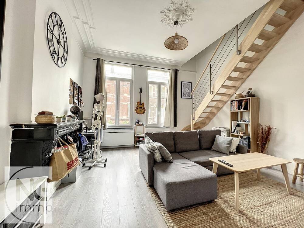 Duplex à louer à Charleroi 6000 750.00€ 2 chambres m² - annonce 540812