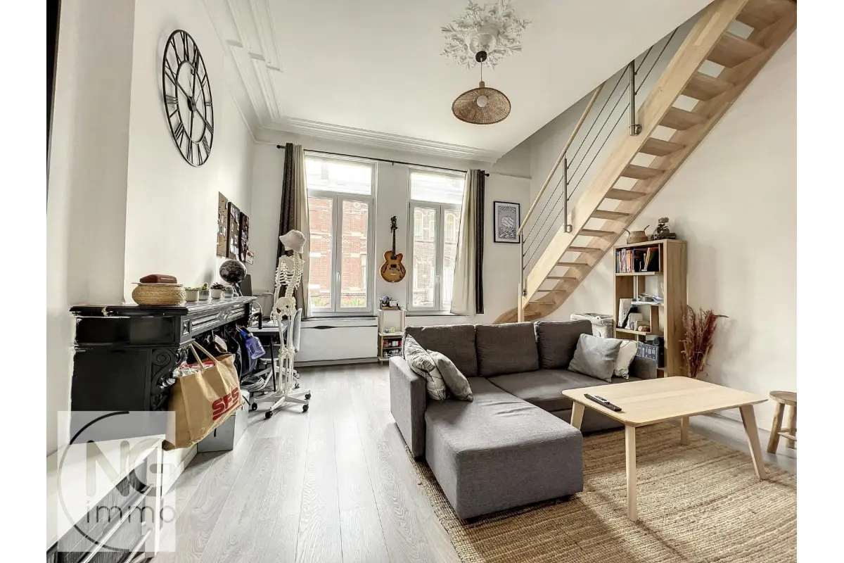 Duplex à louer à Charleroi 6000 750.00€ 2 chambres m² - annonce 540812