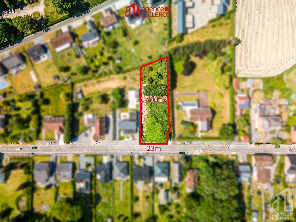 Terrain à vendre à Péruwelz 7600 120000.00€  chambres m² - annonce 541991