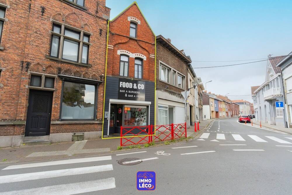 Immeuble de rapport - Immeuble à appartement à vendre à Mouscron 7700 65000.00€ chambres m² - annonce 542861