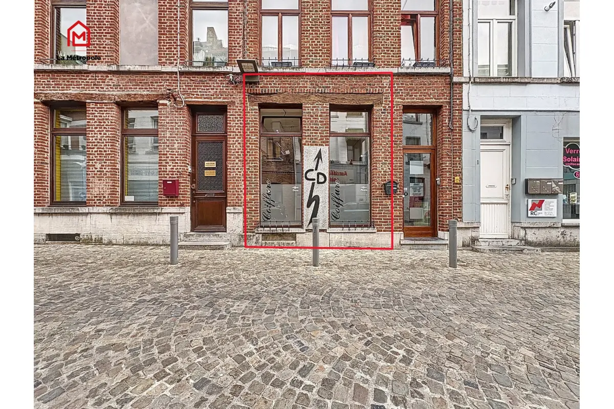 Commerce à louer à Binche 7130 750.00€  chambres 43.00m² - annonce 545927