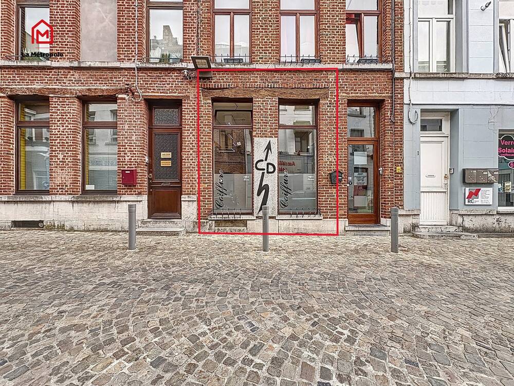 Commerce à louer à Binche 7130 750.00€ chambres 43.00m² - annonce 545927