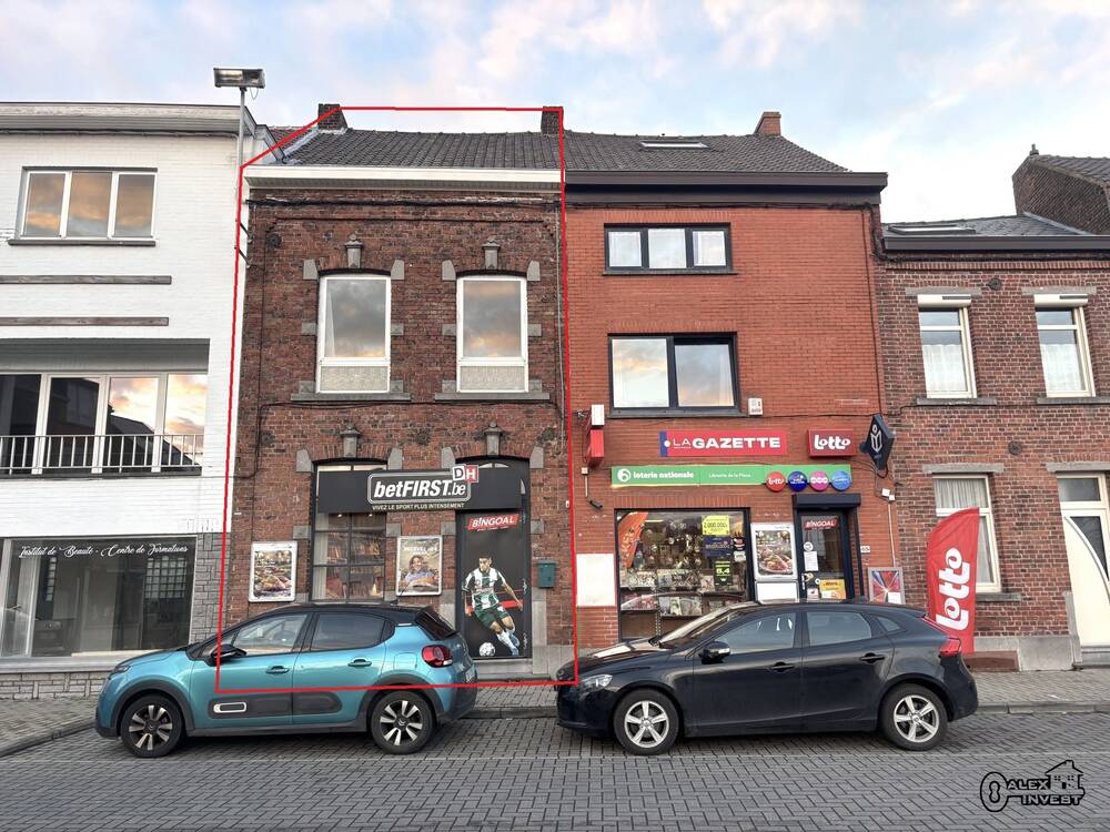 Immeuble de rapport - Immeuble à appartement à vendre à Houdeng-Goegnies 7110 90000.00€  chambres 100.00m² - annonce 547083