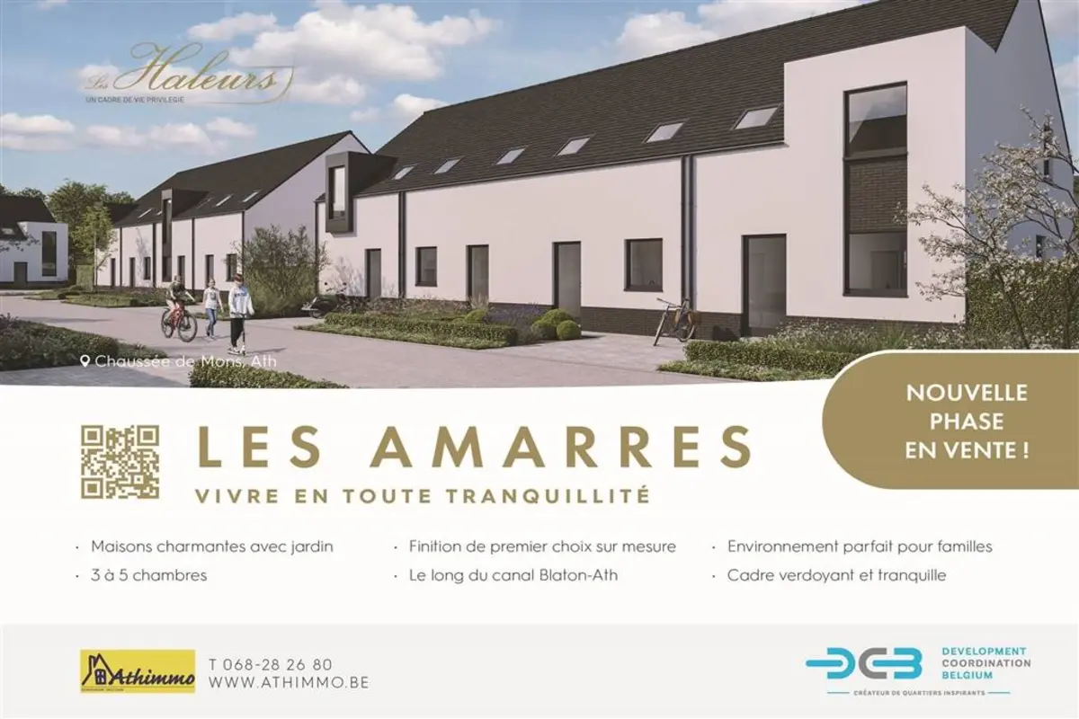 Maison à vendre à Ath 7800 267000.00€ 3 chambres 117.00m² - annonce 550831