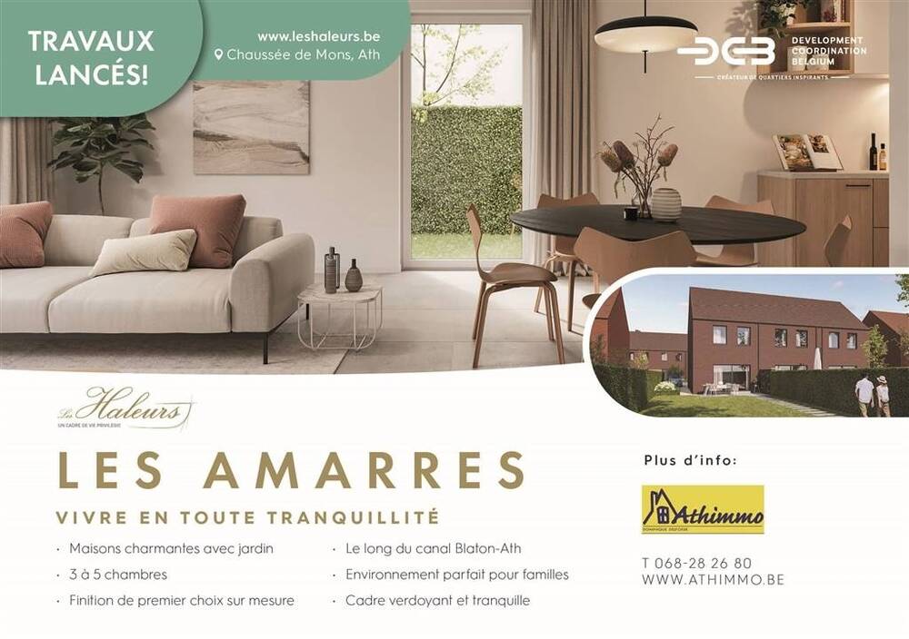 Maison à vendre à Ath 7800 247000.00€ 3 chambres 115.00m² - annonce 550833