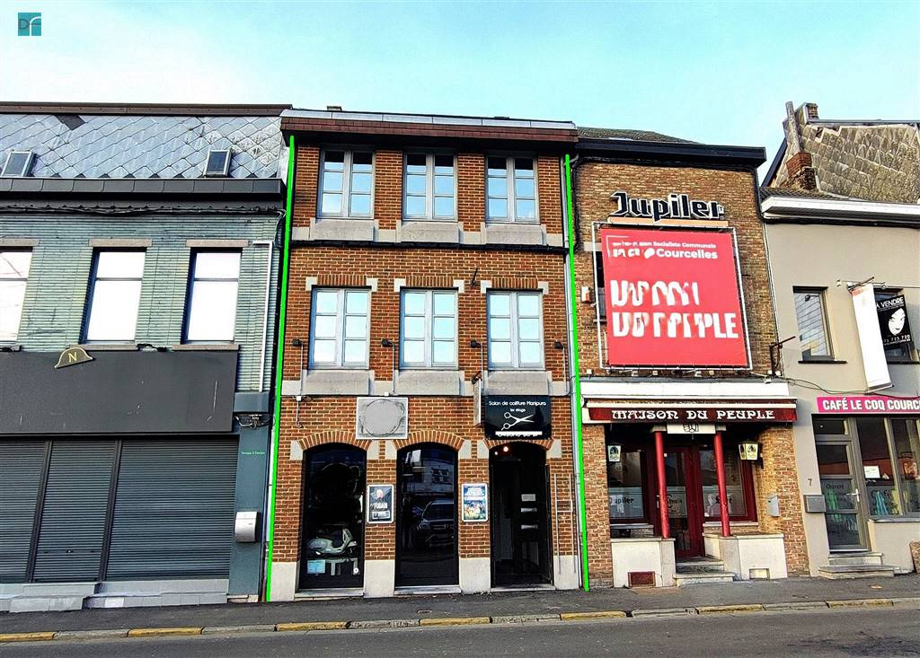 Immeuble mixte à vendre à Courcelles 6180 350000.00€  chambres m² - annonce 551115