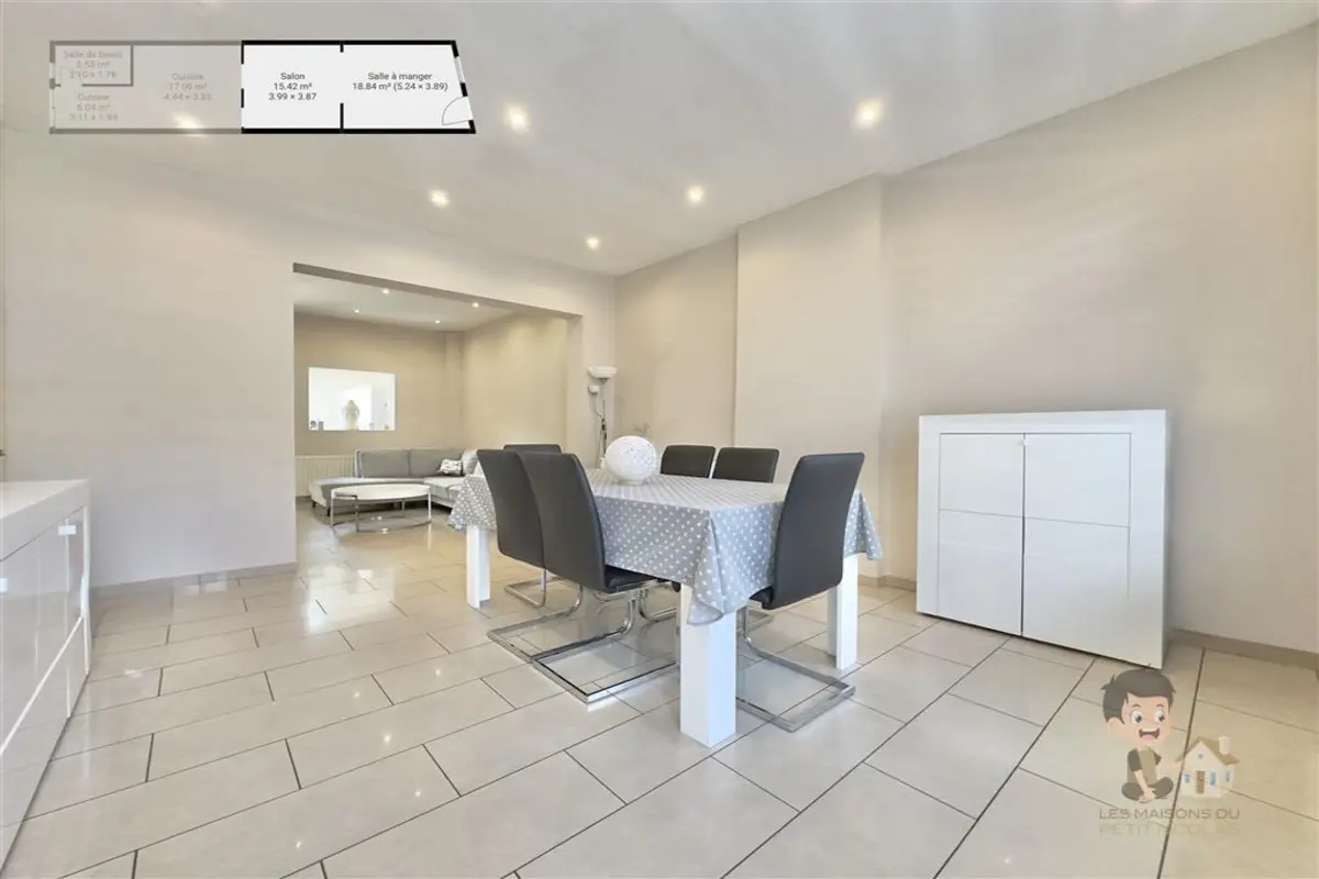 Maison à vendre à Châtelet 6200 220000.00€ 3 chambres 134.00m² - annonce 551566