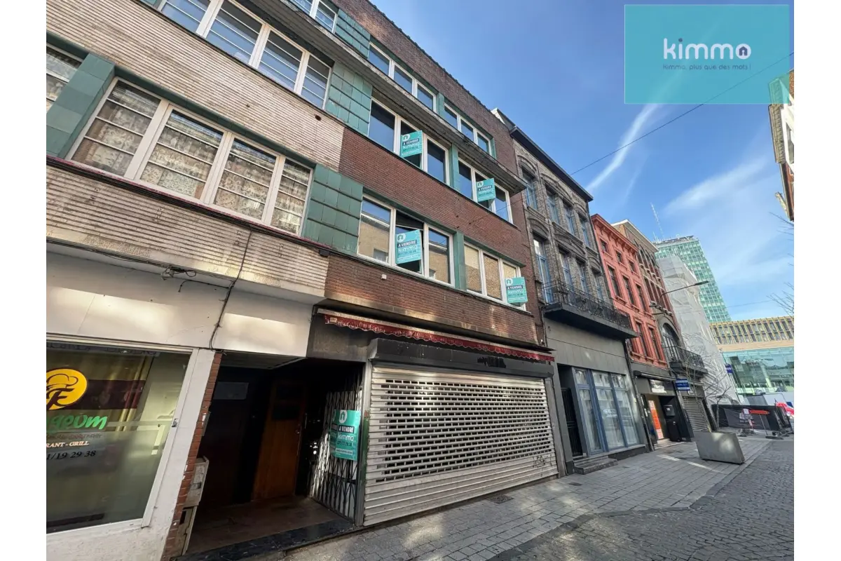 Immeuble de rapport - Immeuble à appartement à vendre à Charleroi 6000 390000.00€ 5 chambres 220.00m² - annonce 551878