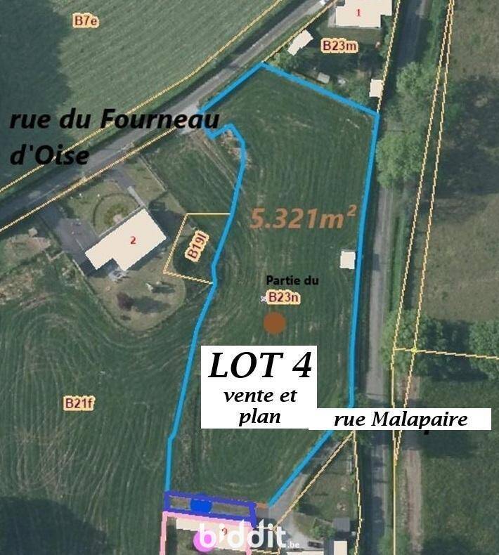 Terrain non bâtissable à vendre à Seloignes 6596 8000.00€ chambres m² - annonce 553625