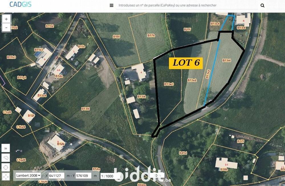 Terrain non bâtissable à vendre à Seloignes 6596 14000.00€ chambres m² - annonce 553623
