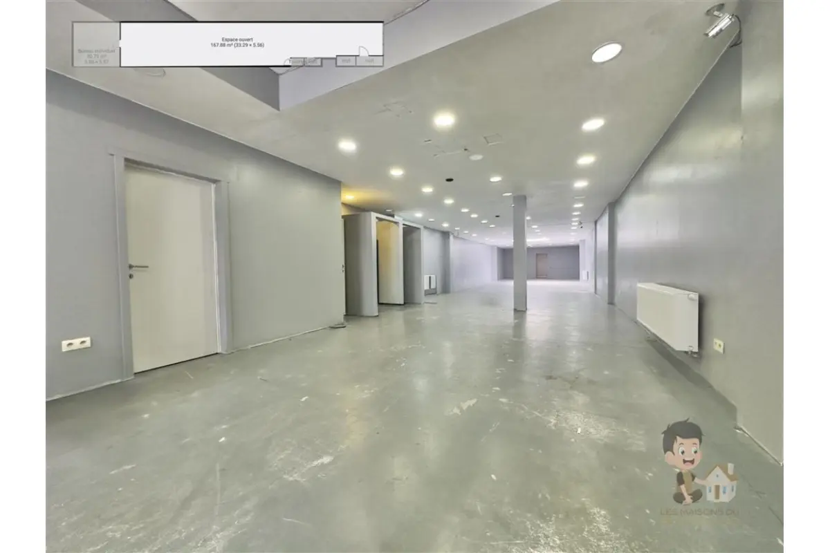 Commerce à vendre à Châtelineau 6200 159900.00€ 3 chambres m² - annonce 557728