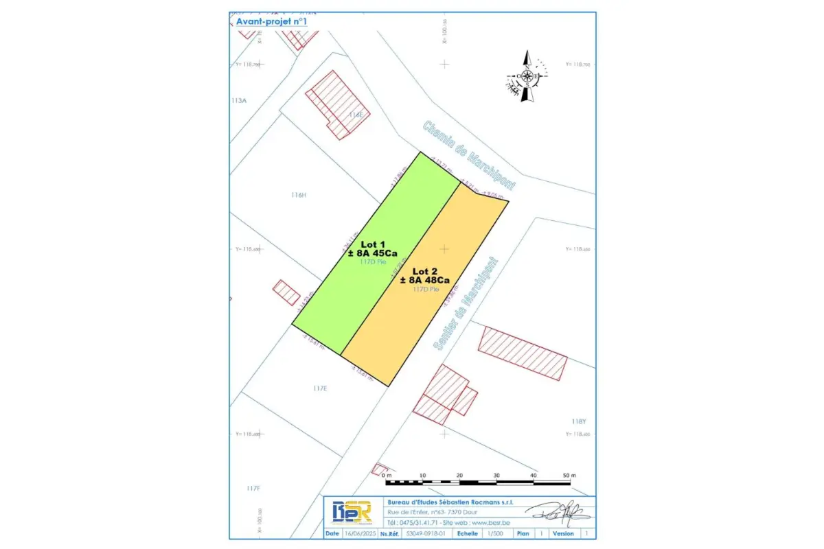Terrain à vendre à Marchipont 7387 55000.00€  chambres m² - annonce 561194
