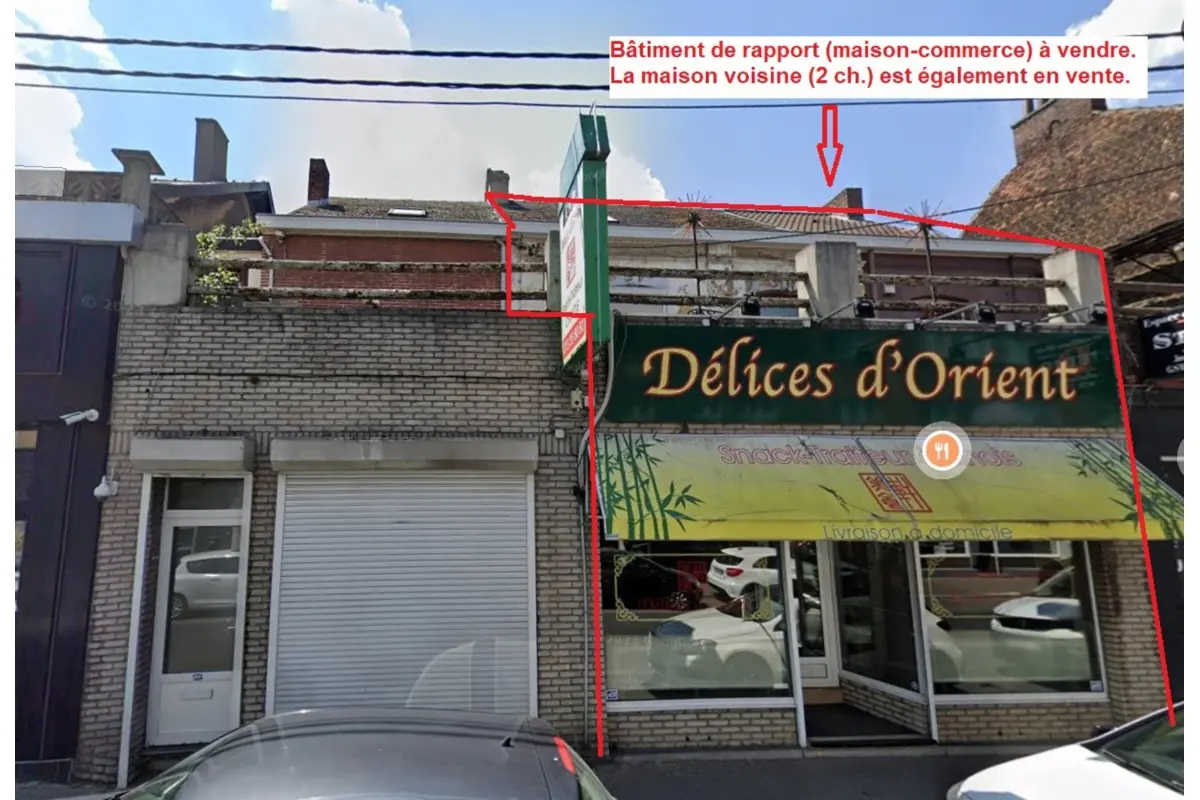 Immeuble mixte à vendre à Jumet 6040 170000.00€  chambres m² - annonce 561465