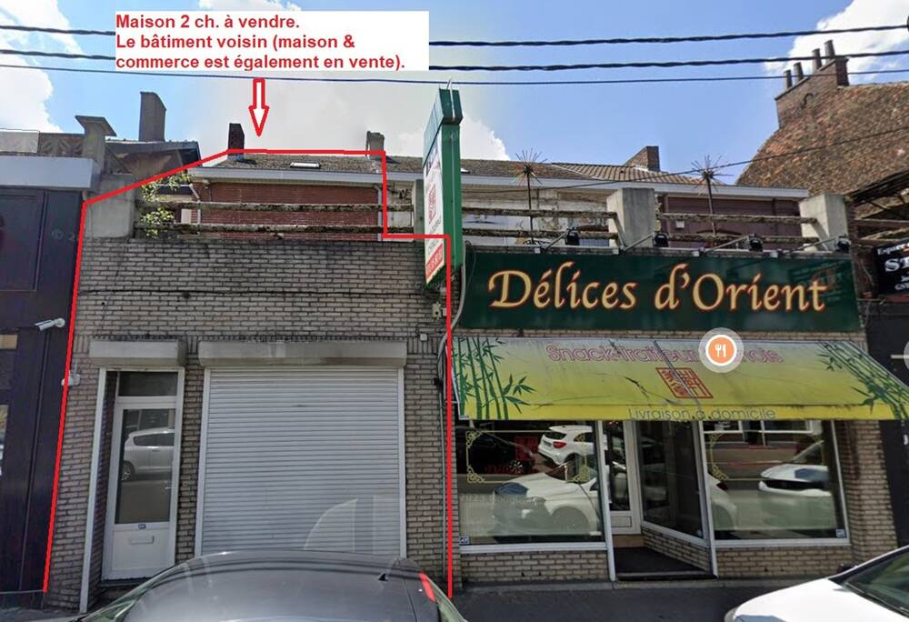 Maison à vendre à Jumet 6040 149000.00€ 2 chambres m² - annonce 561466