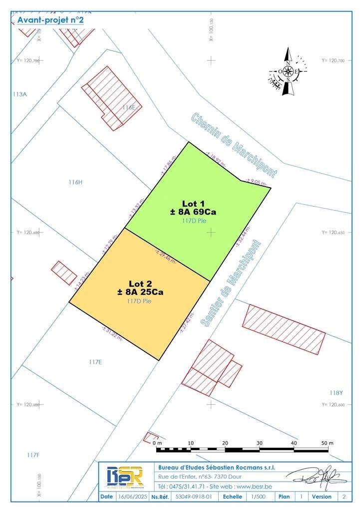 Terrain à vendre à Marchipont 7387 65000.00€  chambres m² - annonce 562738
