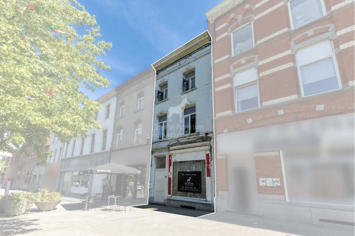 Immeuble mixte à vendre à La Louvière 7100 149000.00€ 3 chambres 174.00m² - annonce 565027
