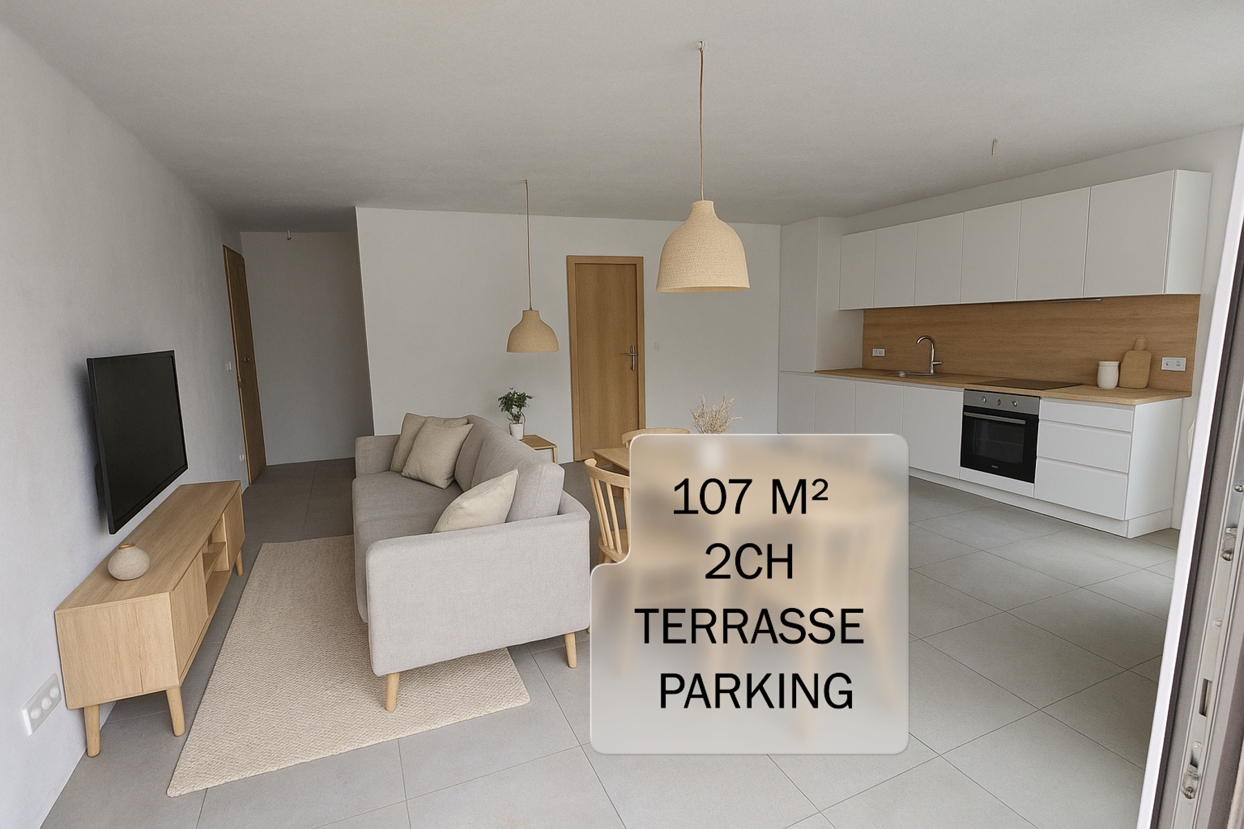 Appartement à vendre à Havré 7021 229000.00€ 2 chambres 107.00m² - annonce 601690