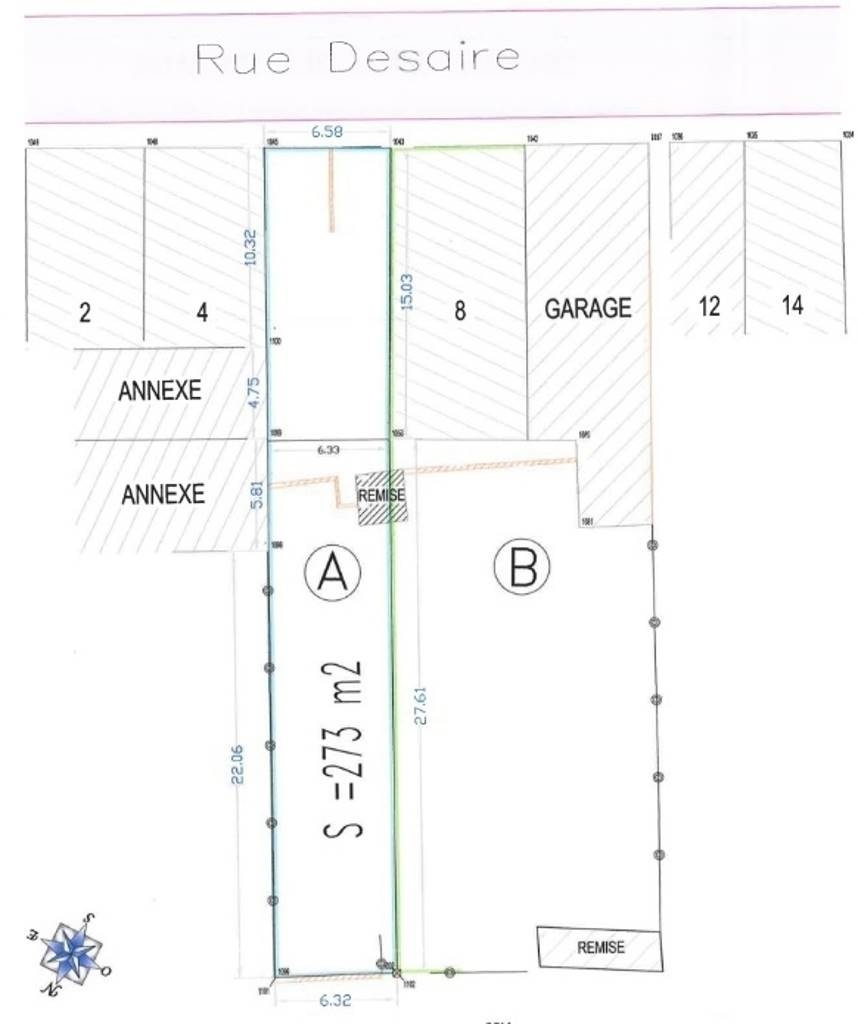 Terrain à vendre à Courcelles 6180 59000.00€ chambres m² - annonce 573834