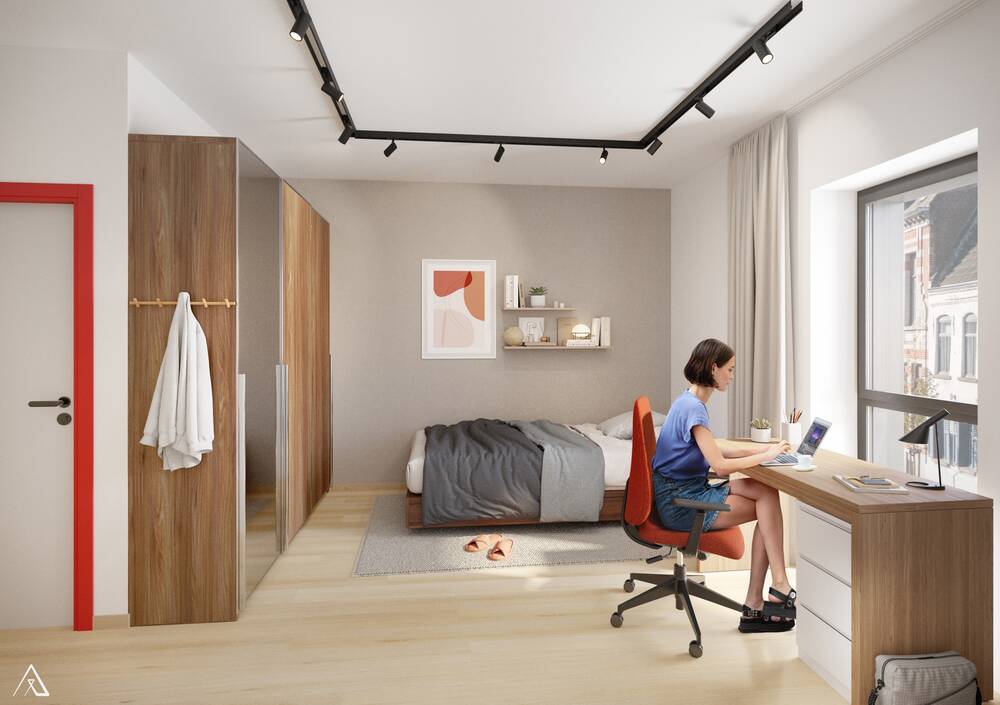 Appartement à vendre à Mons 7000 150000.00€ chambres 13.00m² - annonce 578379