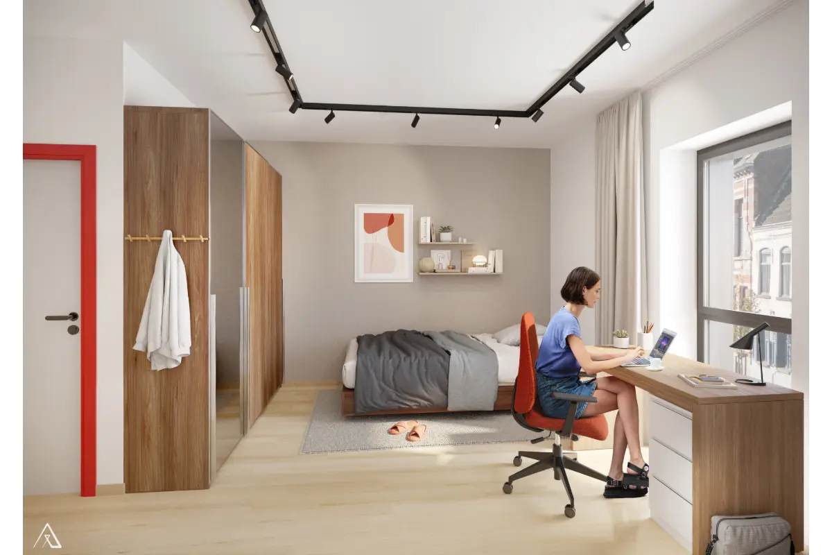 Kot à vendre à Mons 7000 0.00€ 1 chambres 15.00m² - annonce 725888