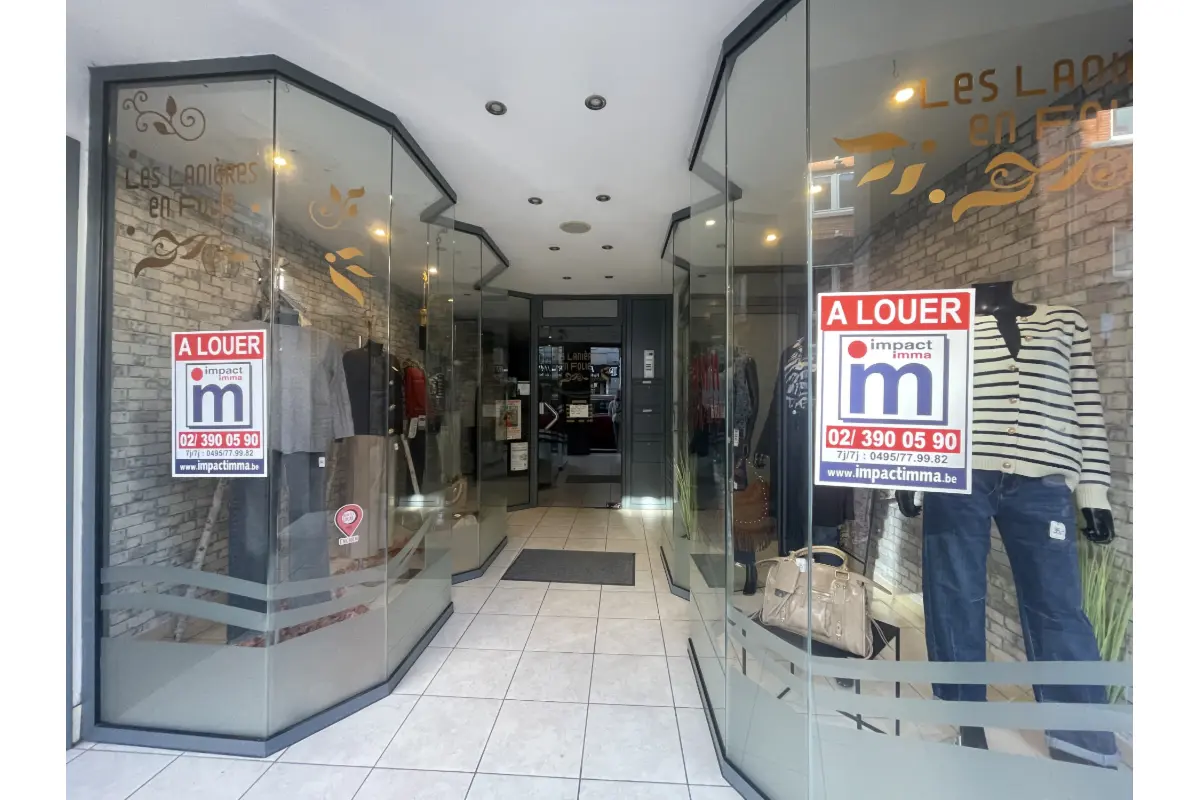 Commerce à louer à Enghien 7850 750.00€  chambres 80.00m² - annonce 582678