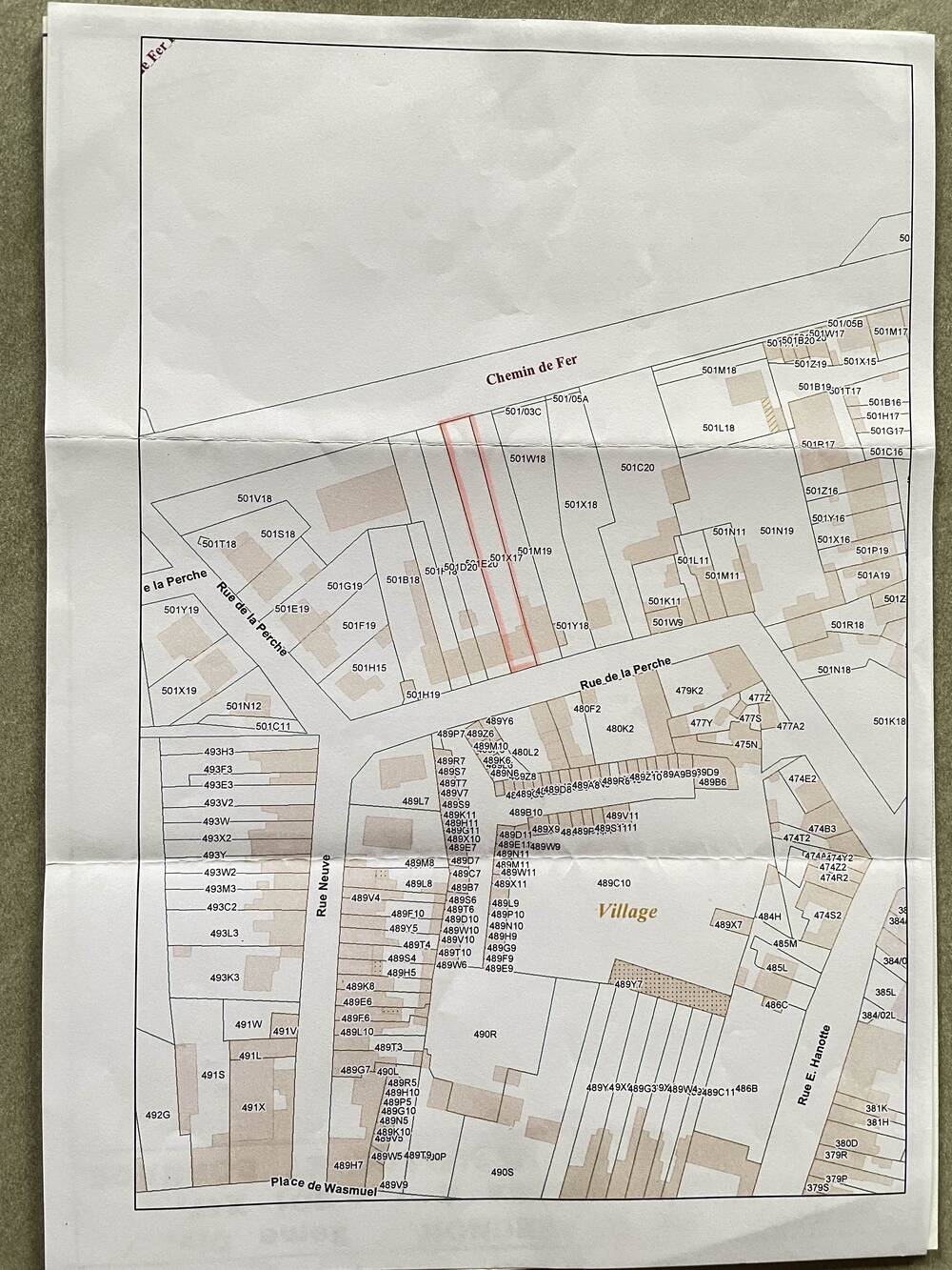 Terrain à bâtir à vendre à Wasmuel 7390 75000.00€ chambres m² - annonce 588570