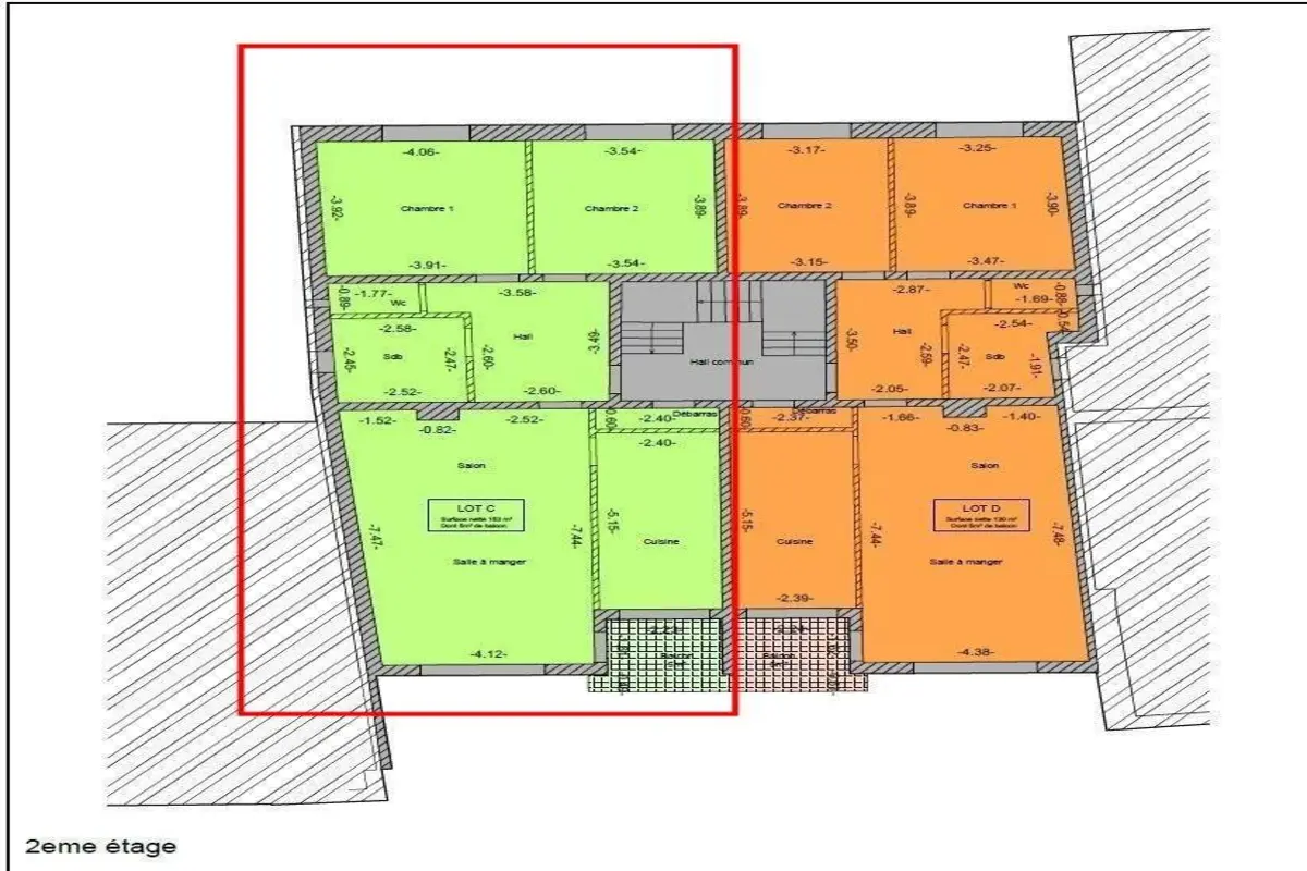 Appartement à vendre à Irchonwelz 7801 170000.00€ 2 chambres 111.00m² - annonce 589479