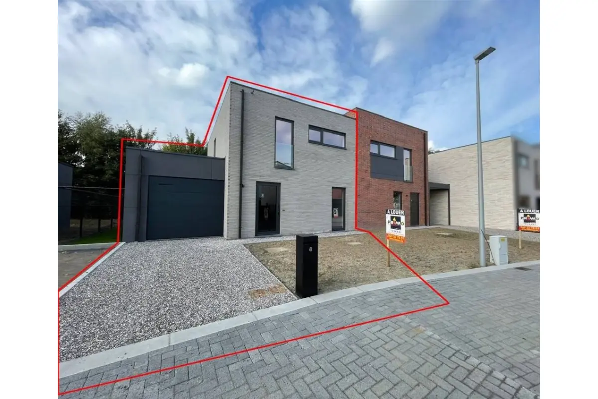 Maison à louer à Templeuve 7520 1150.00€ 3 chambres 138.00m² - annonce 593922