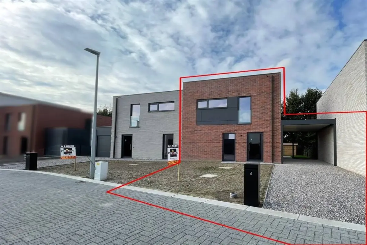 Maison à  à Templeuve 7520 1150.00€ 3 chambres 110.00m² - annonce 593923
