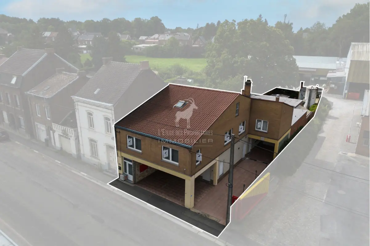 Immeuble mixte à vendre à Courcelles 6180 449999.00€ 3 chambres 272.00m² - annonce 597916