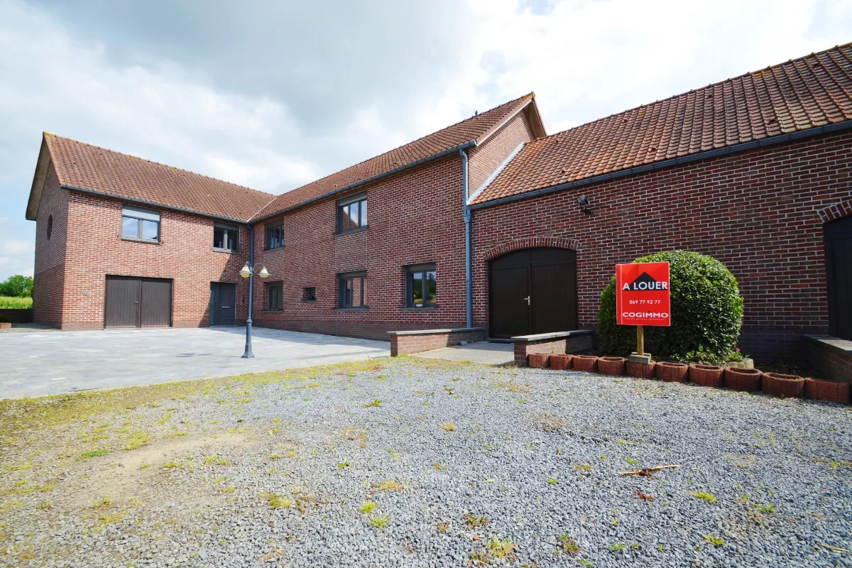 Maison à louer à Herquegies 7911 1350.00€ 4 chambres 405.00m² - annonce 602922