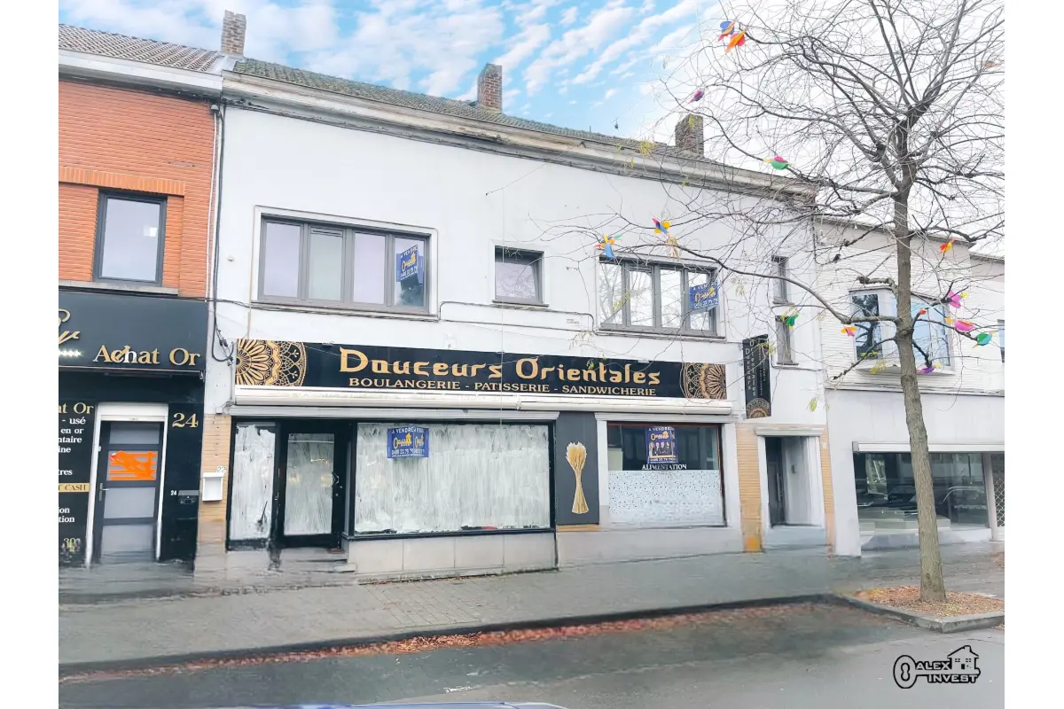 Immeuble de rapport - Immeuble à appartement à vendre à La Louvière 7100 160000.00€ 3 chambres 214.00m² - annonce 604605