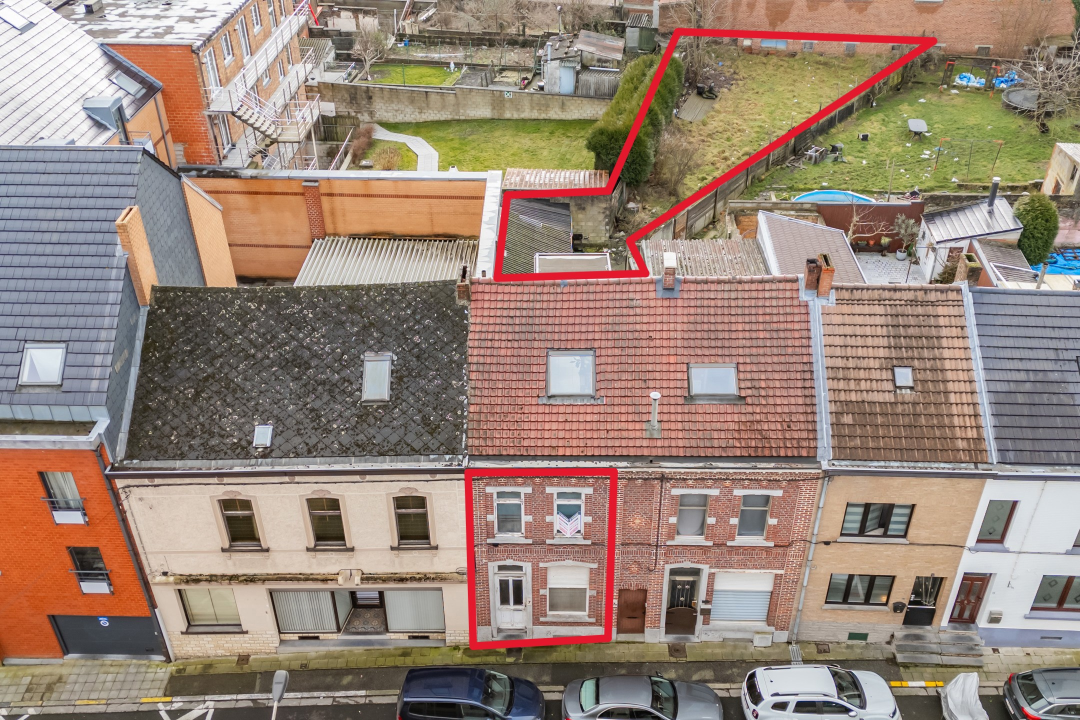 Maison à vendre à Chapelle-lez-Herlaimont 7160 85000.00€ 3 chambres 97.00m² - annonce 605317