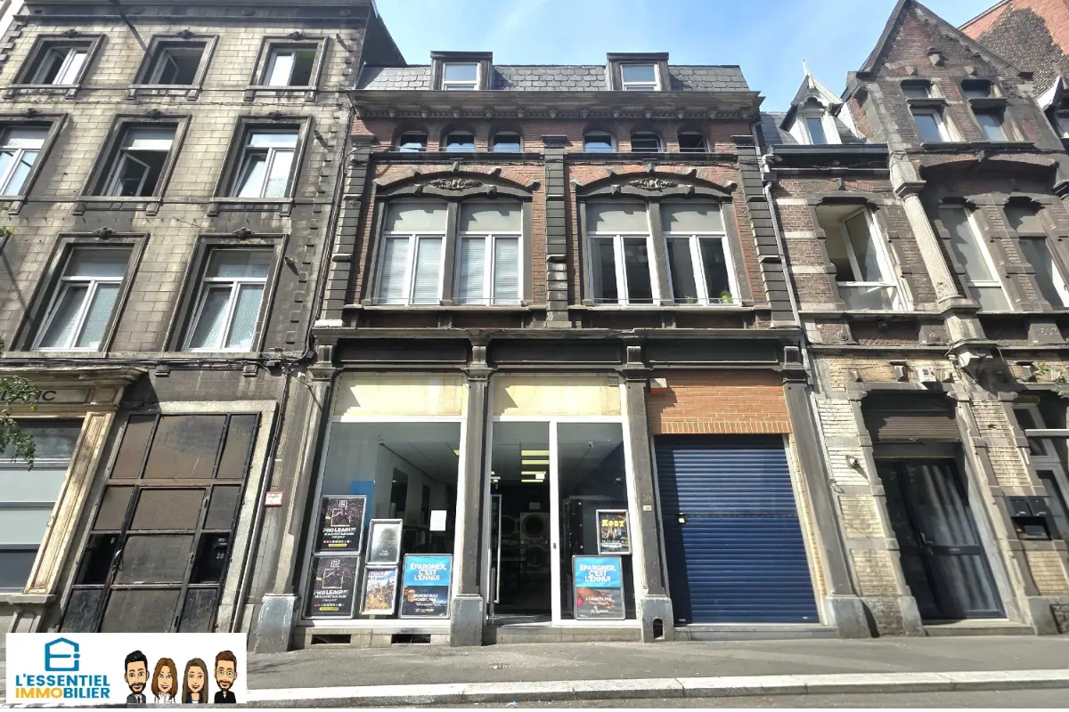 Immeuble de rapport - Immeuble à appartement à vendre à Charleroi 6000 375000.00€ 5 chambres 335.00m² - annonce 607388