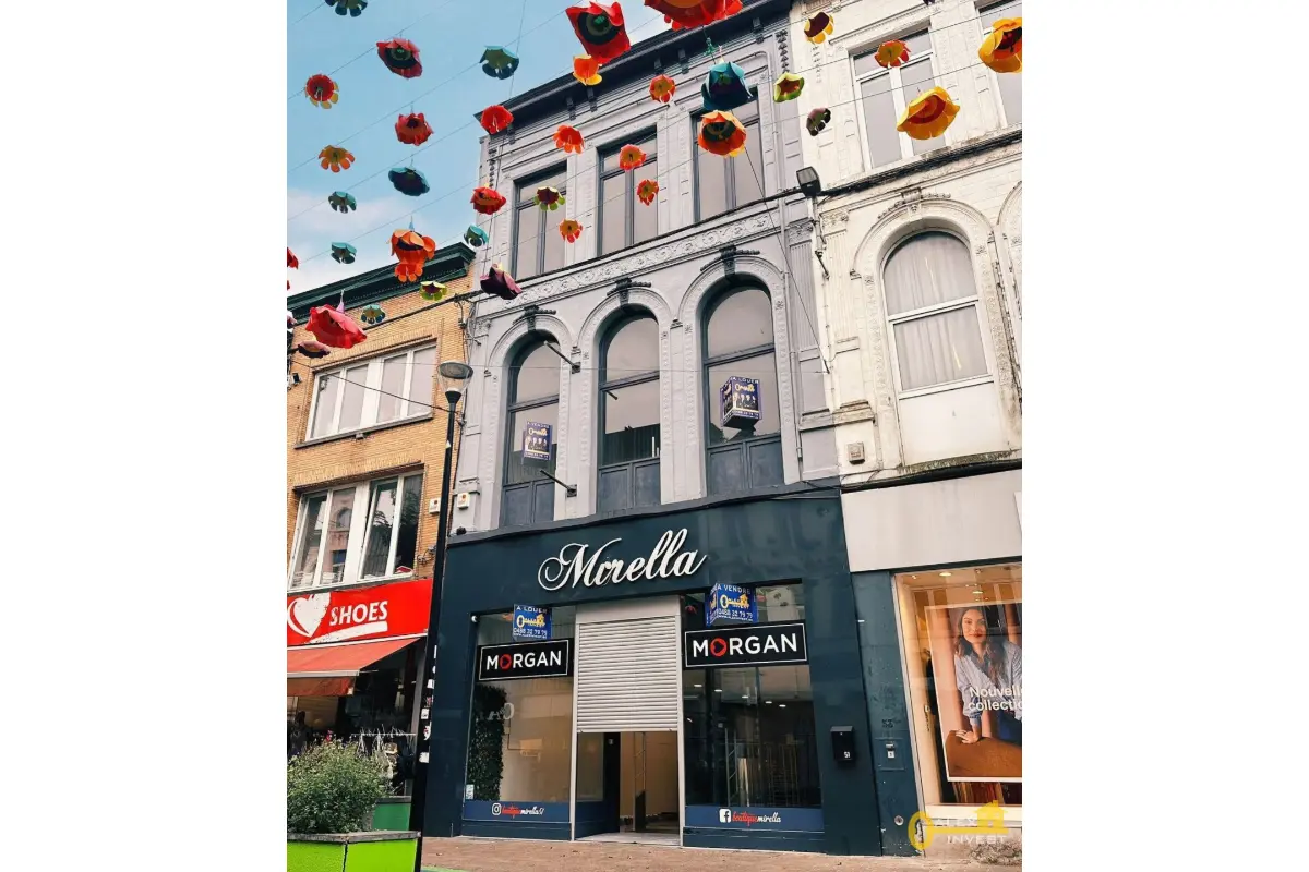 Commerce à louer à La Louvière 7100 2000.00€  chambres 400.00m² - annonce 607616