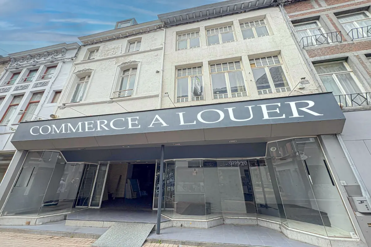 Commerce à louer à Châtelet 6200 1290.00€  chambres 150.00m² - annonce 607660
